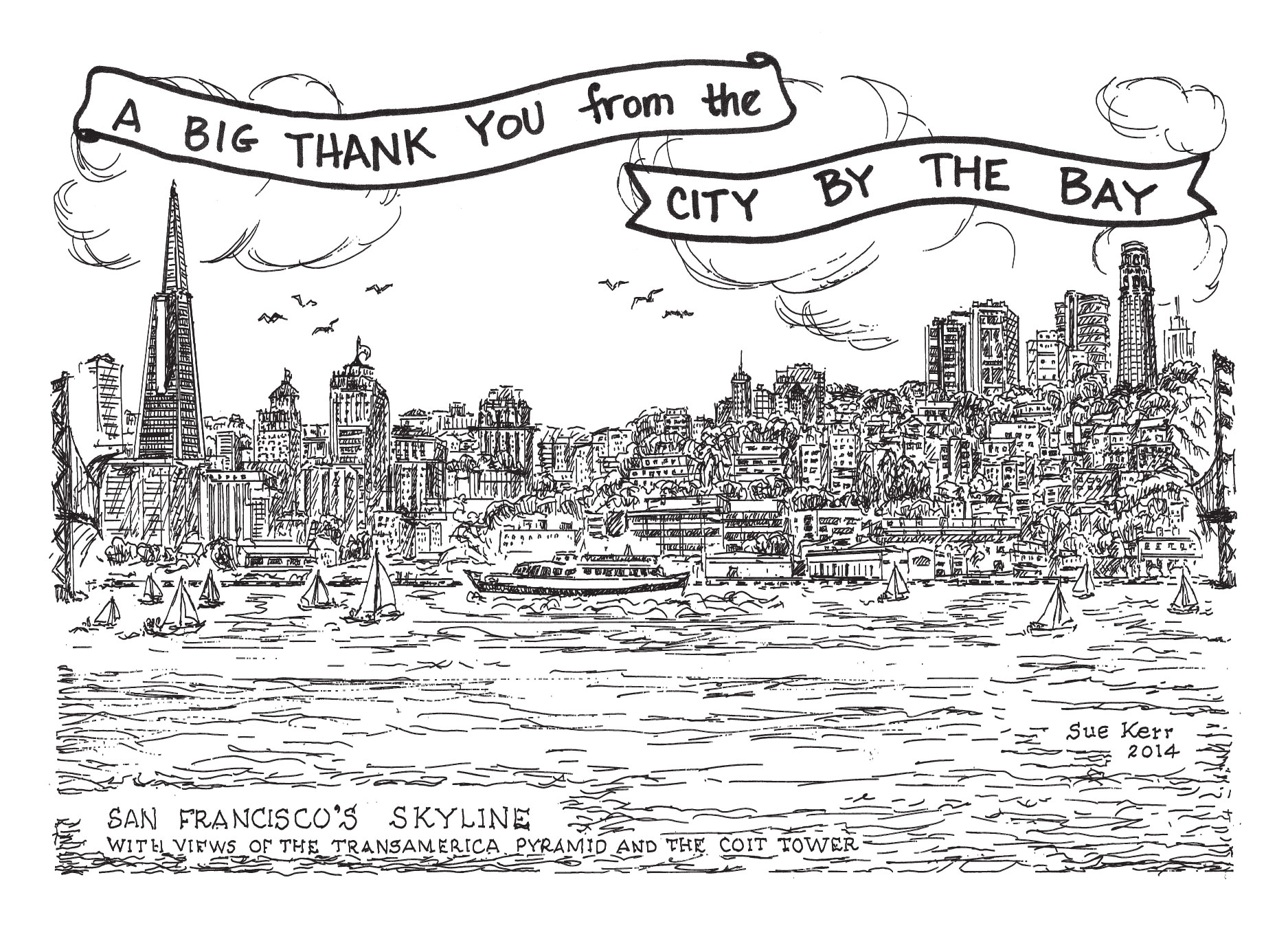 Thank You Cards from San Francisco